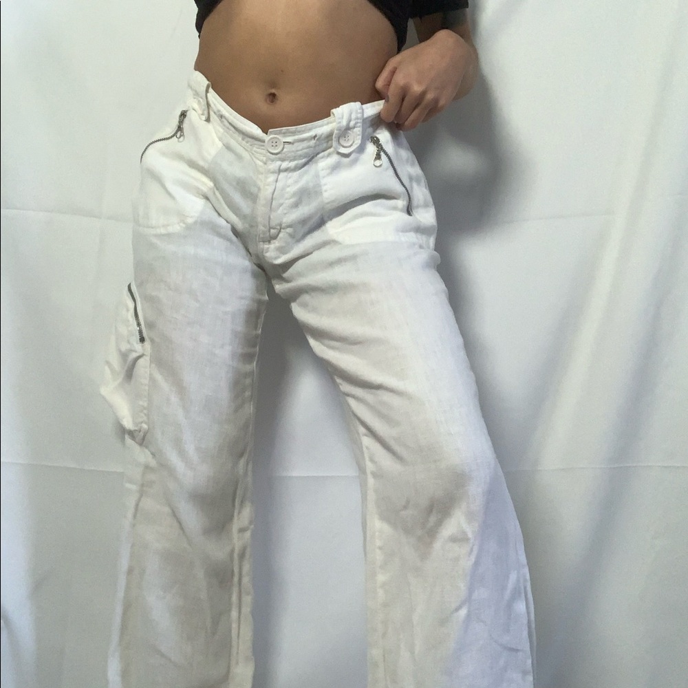 White/Cream Stylish Pants